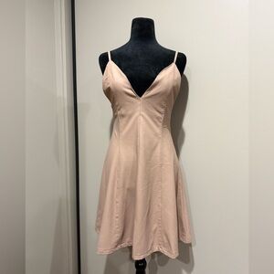 AKIRA Nude Mini Dress